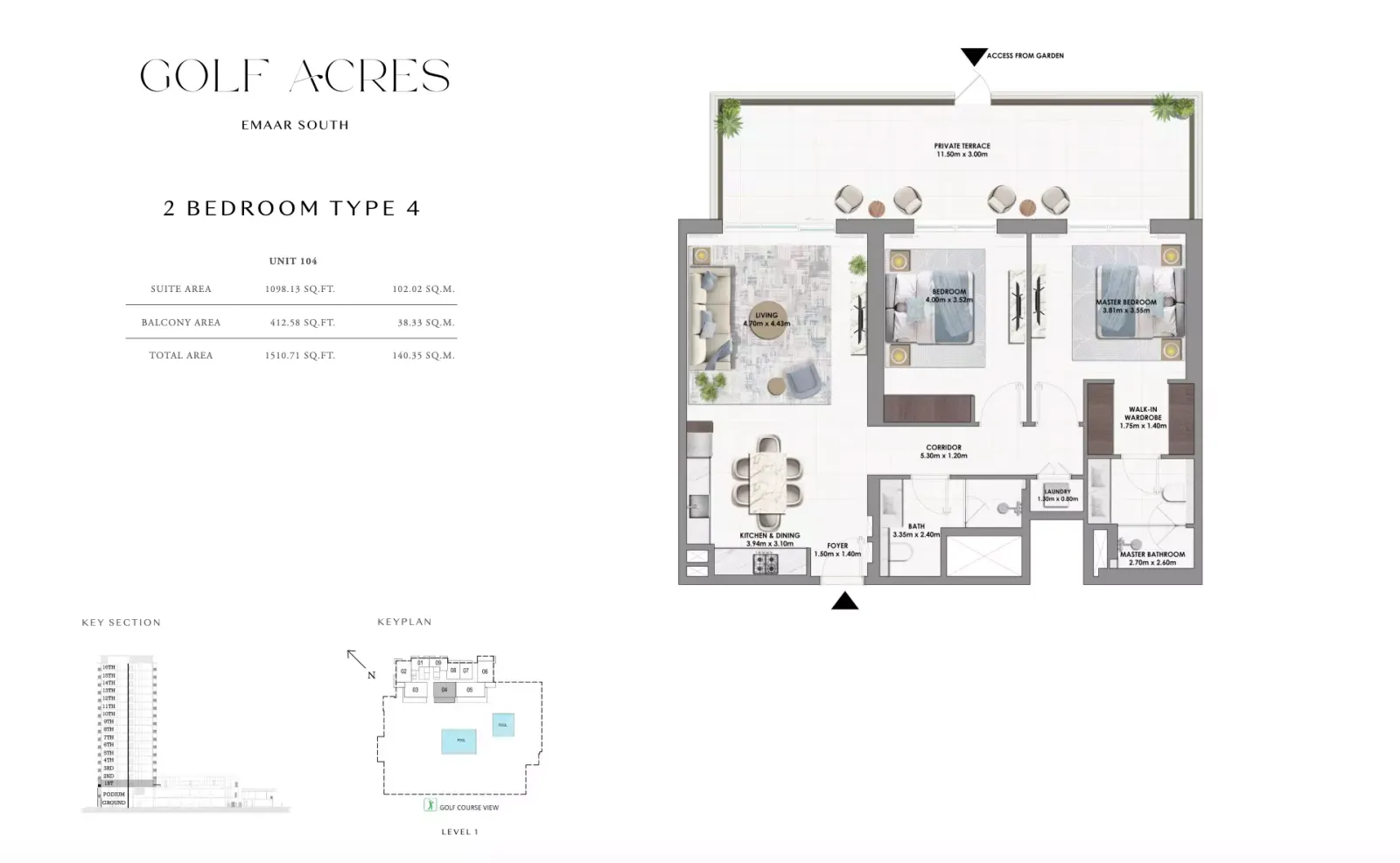 Floor plan for Type 4