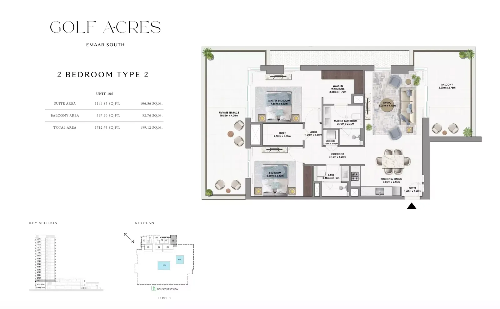 Floor plan for Type 2