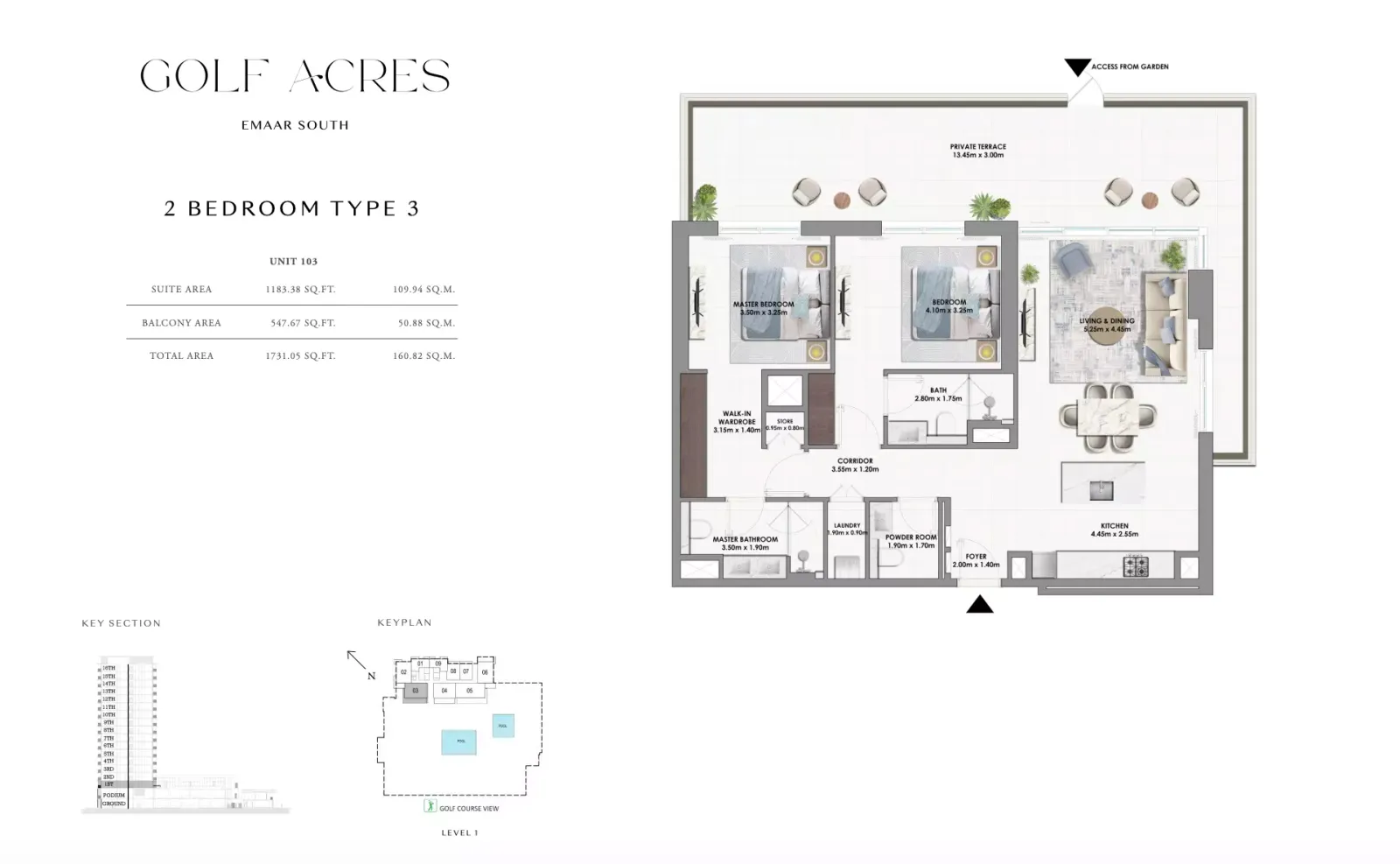 Floor plan for Type 3