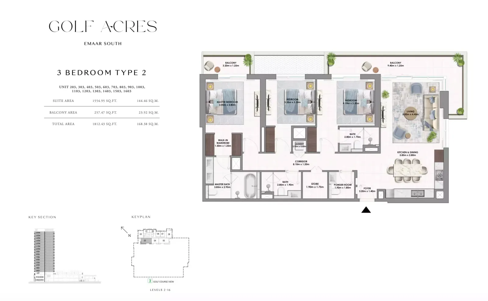 Floor plan for Type 2