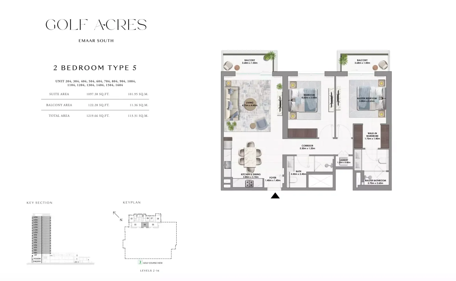 Floor plan for Type 5