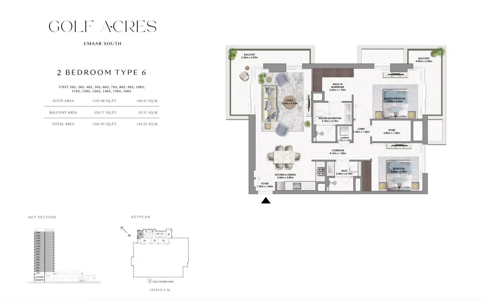 Floor plan for Type 6