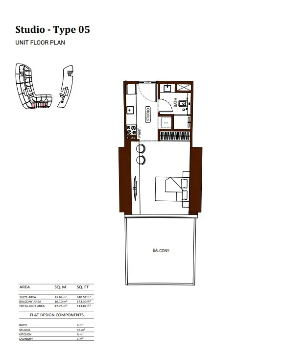 Floor plan for Type 05
