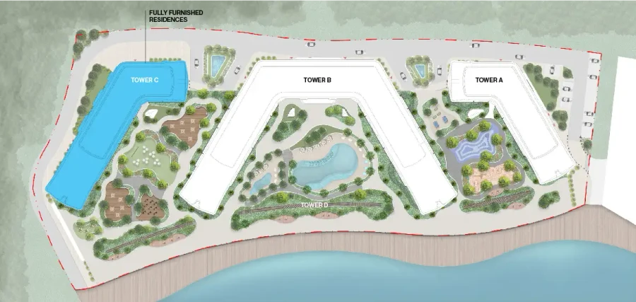 Pierside Marina Residences master plan