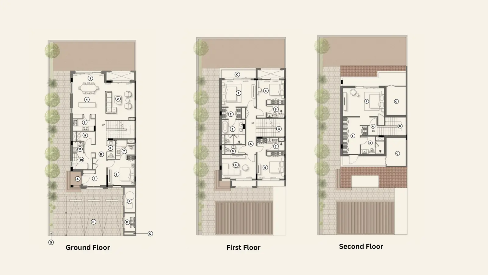 Floor plan for Type A