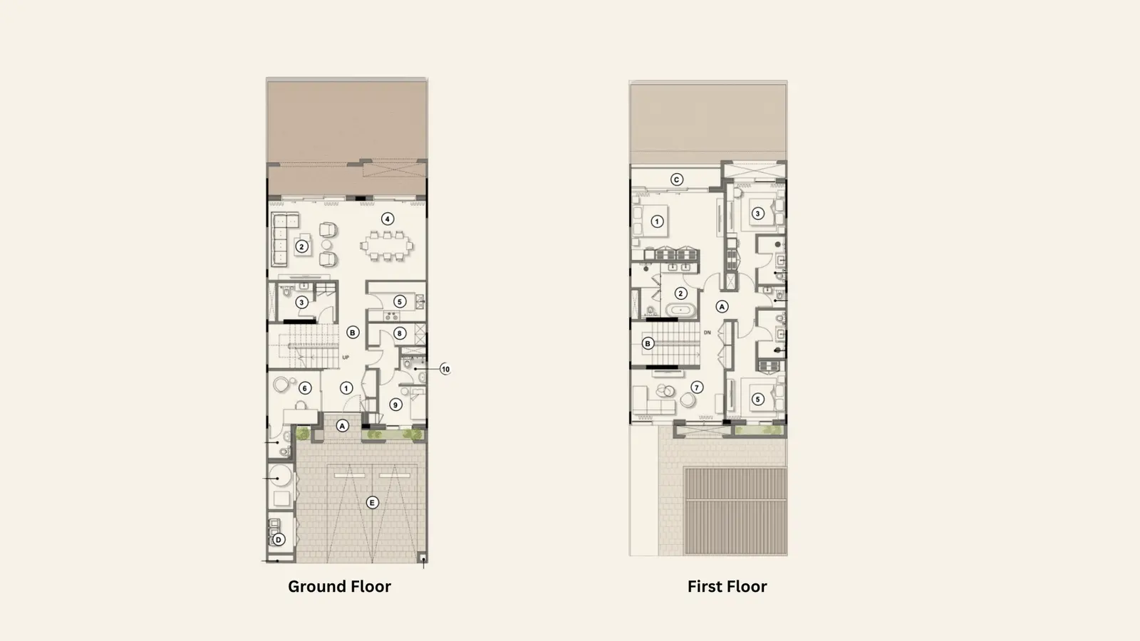Floor plan for Type A