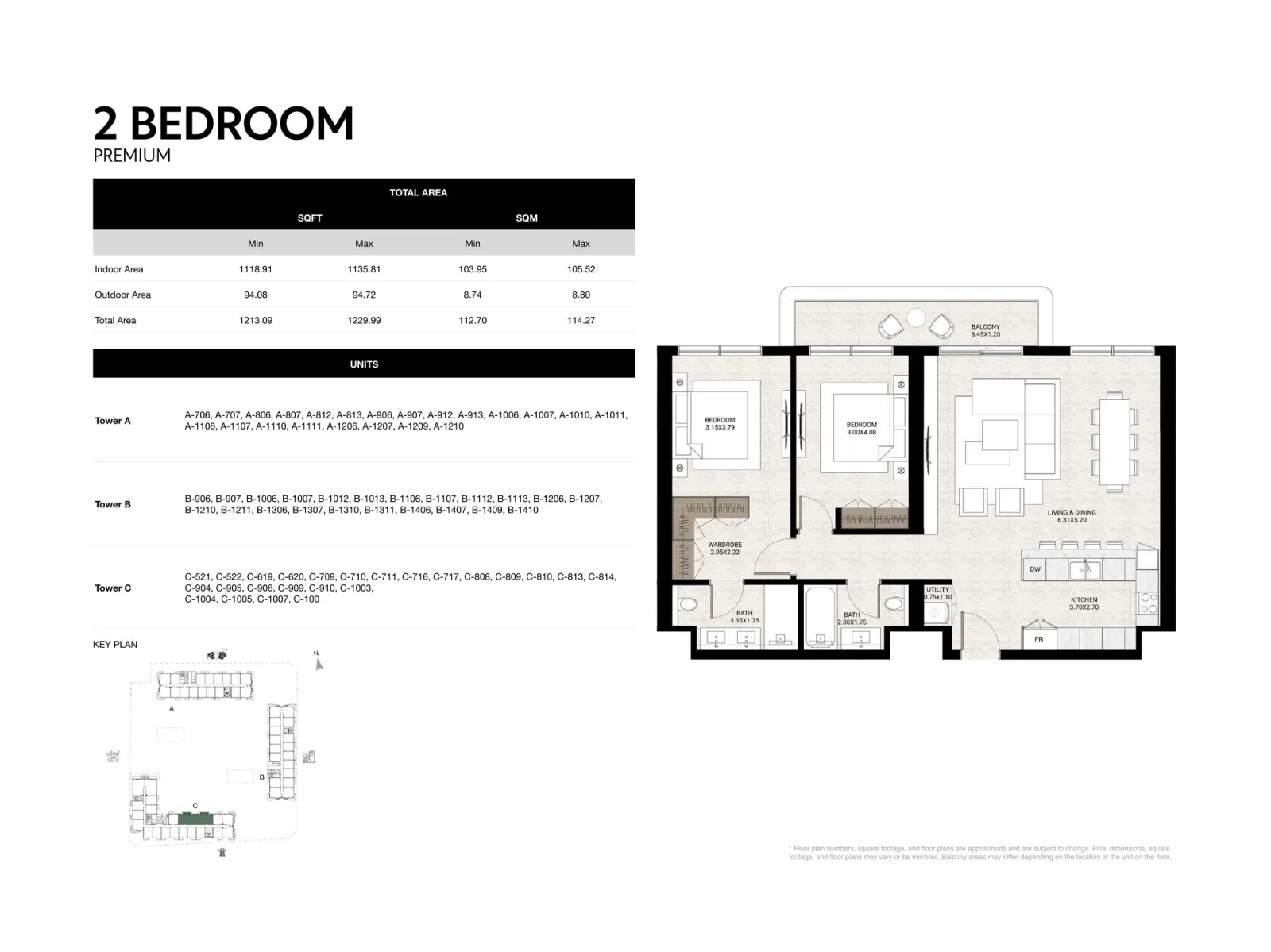 Floor plan for Type 3