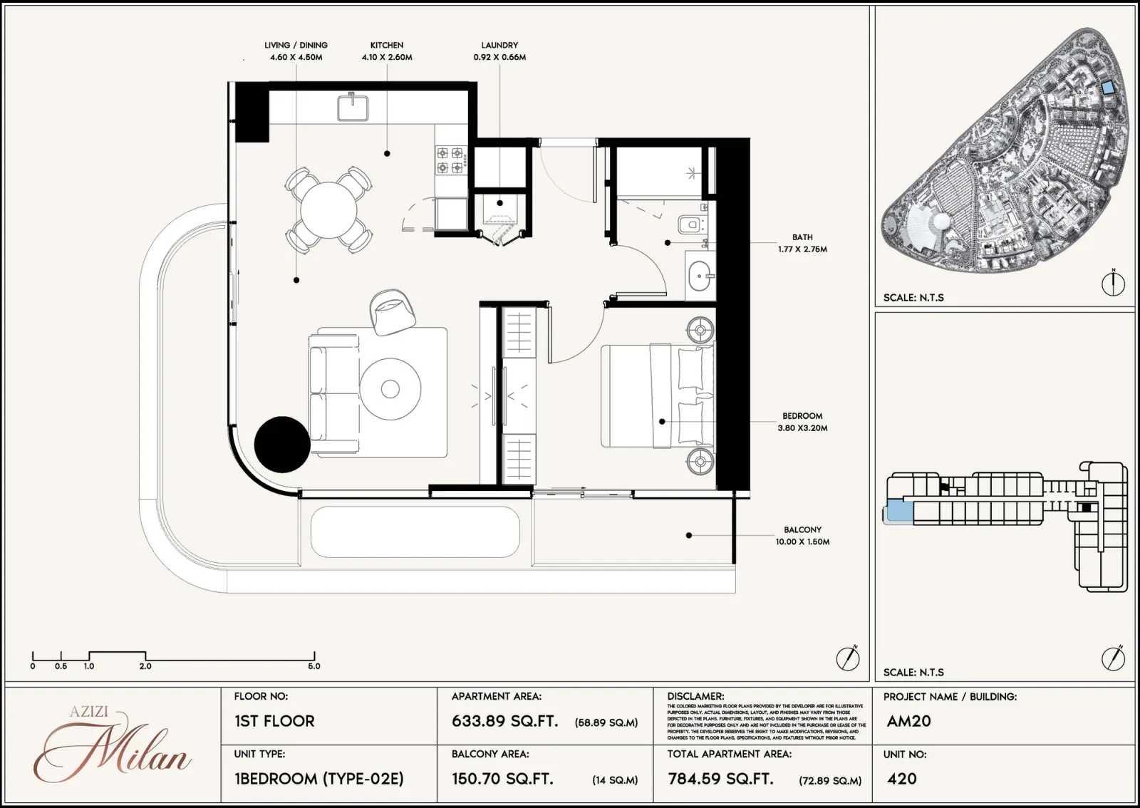 Floor plan for Type 02E
