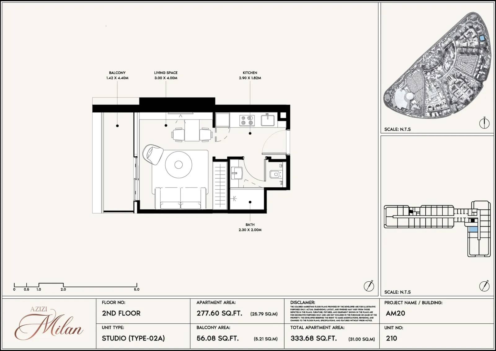 Floor plan for Type 02A