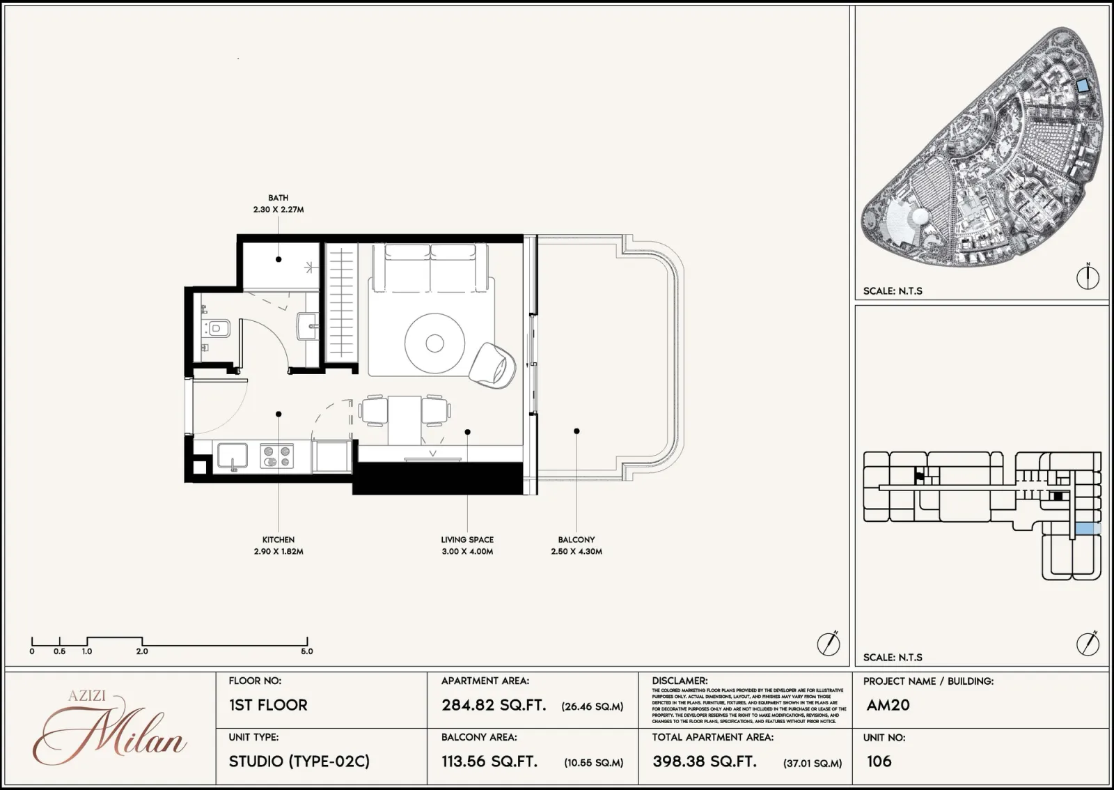 Floor plan for Type 02C