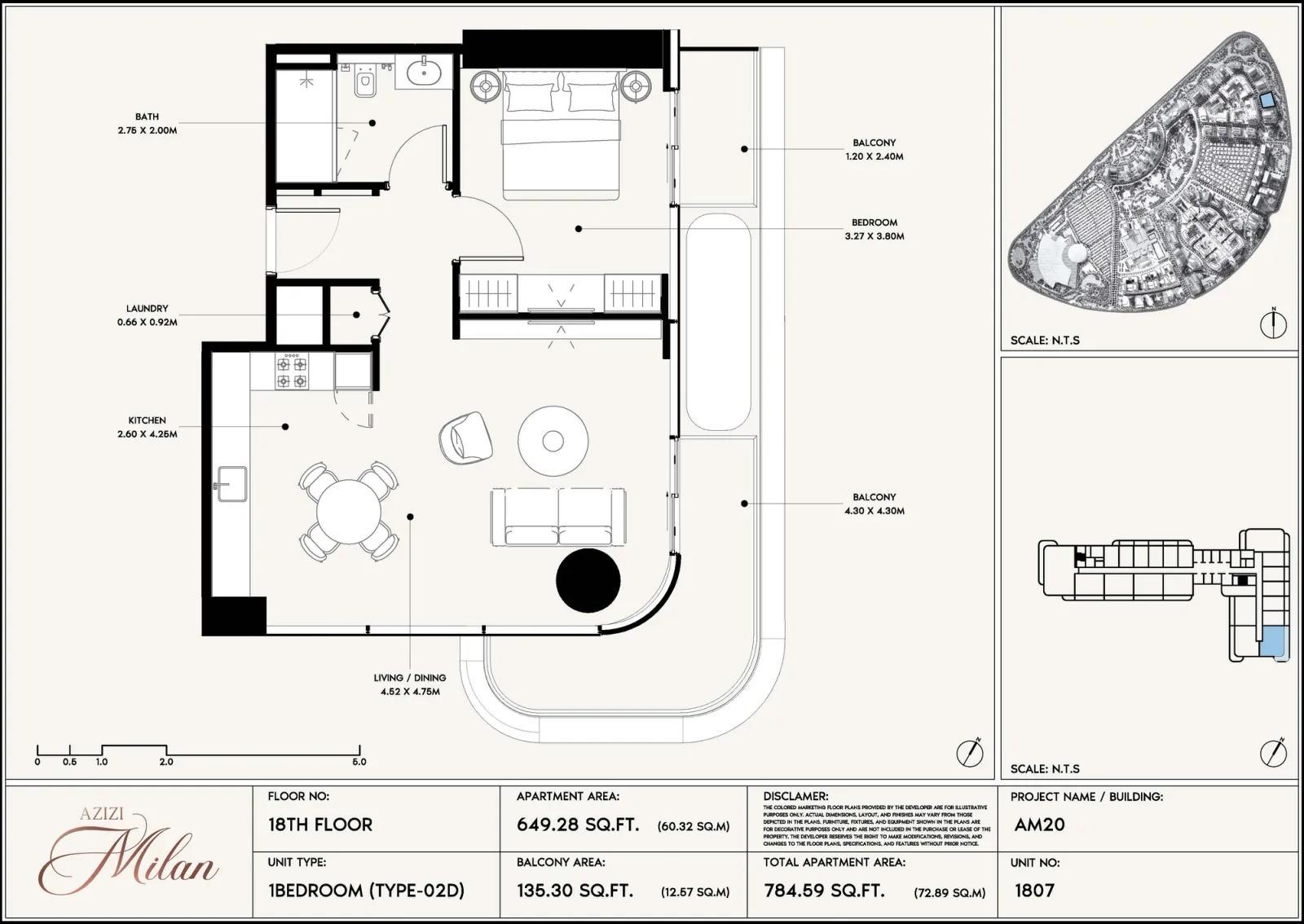 Floor plan for Type 02D