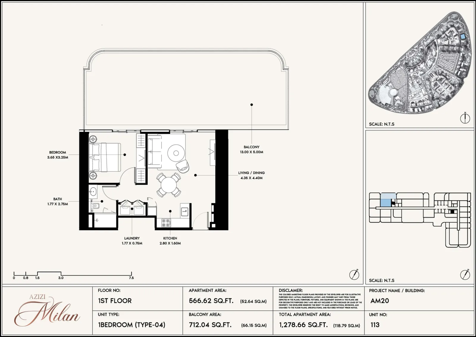 Floor plan for Type 04