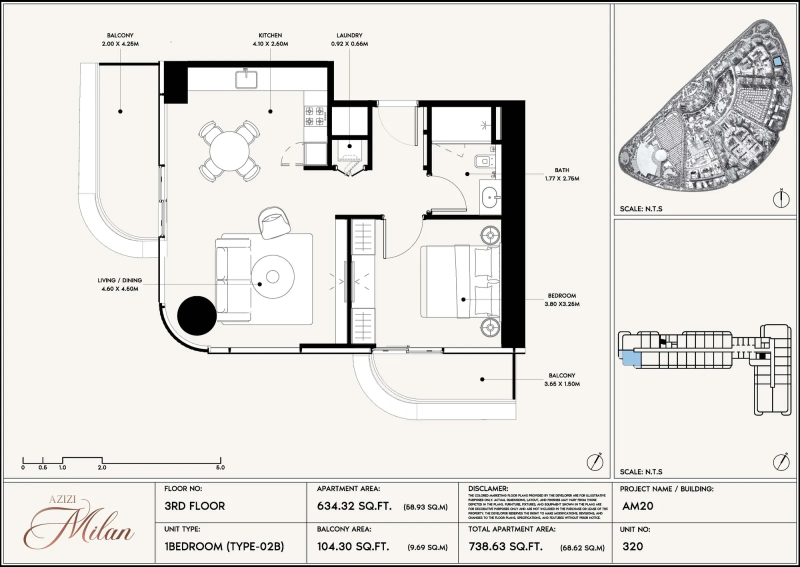 Floor plan for Type 02B