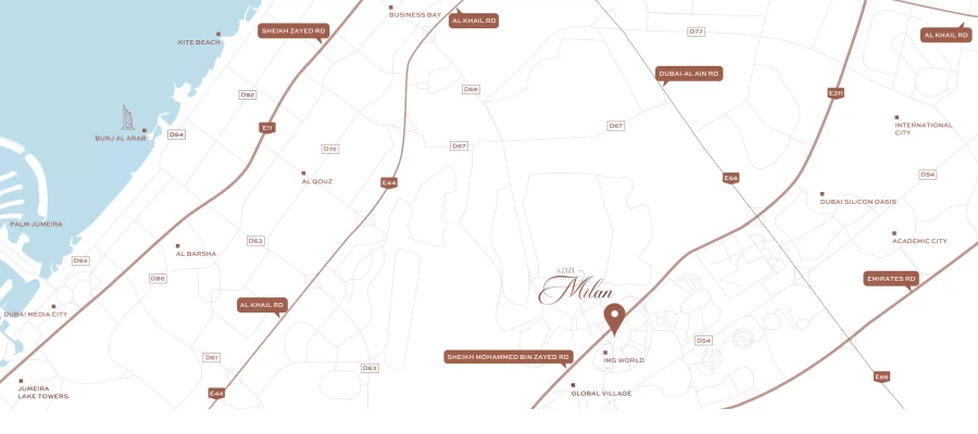 Azizi Milan 20 master plan