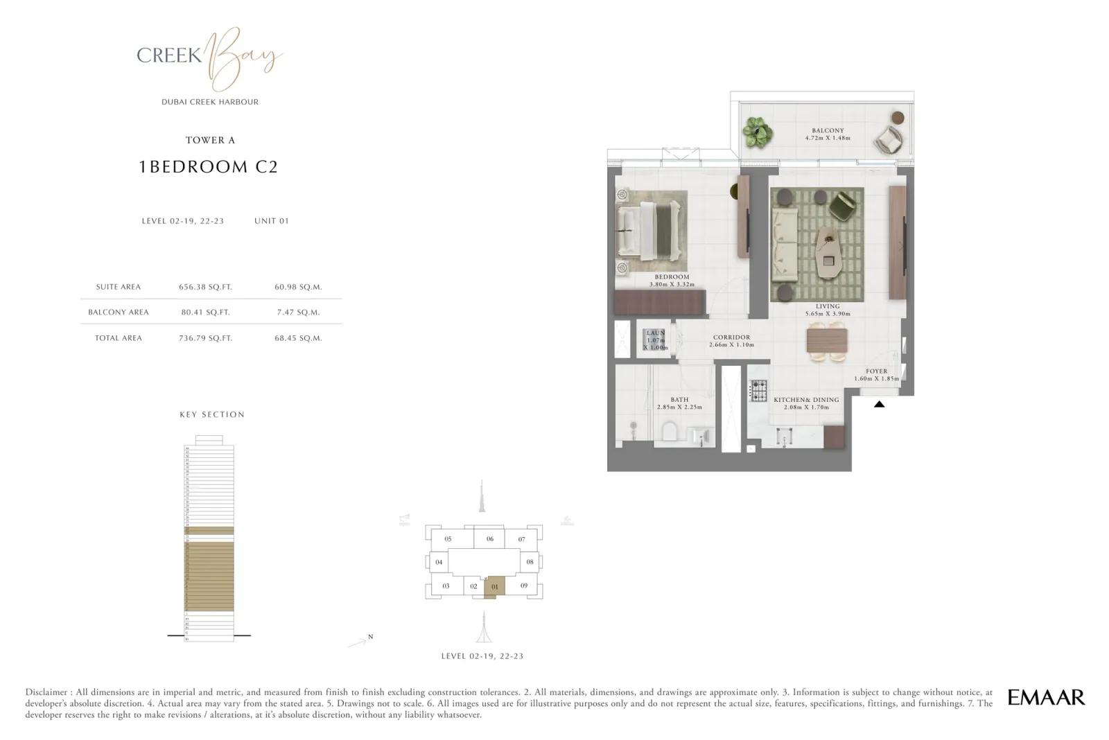 Floor plan for Type C2