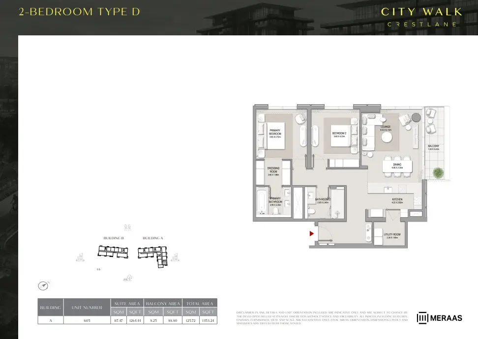 Floor plan for Type D