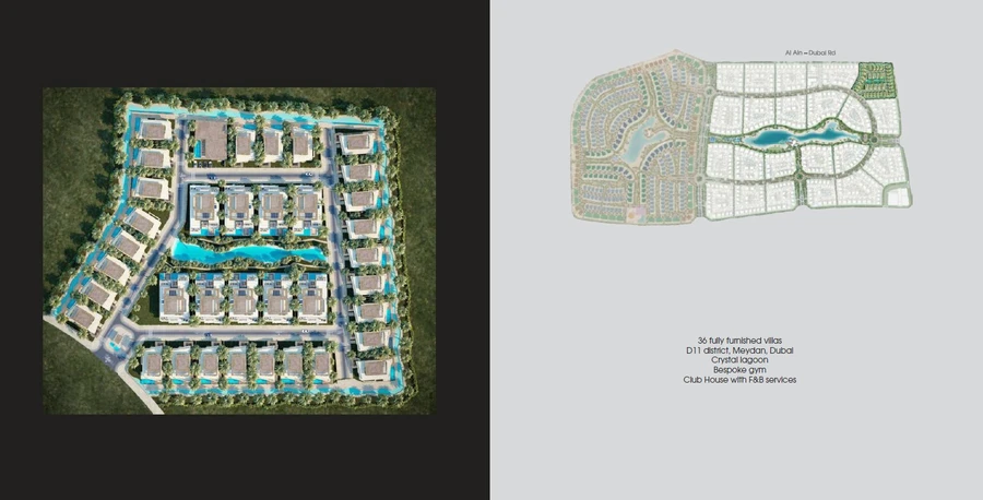 Mira Villas master plan