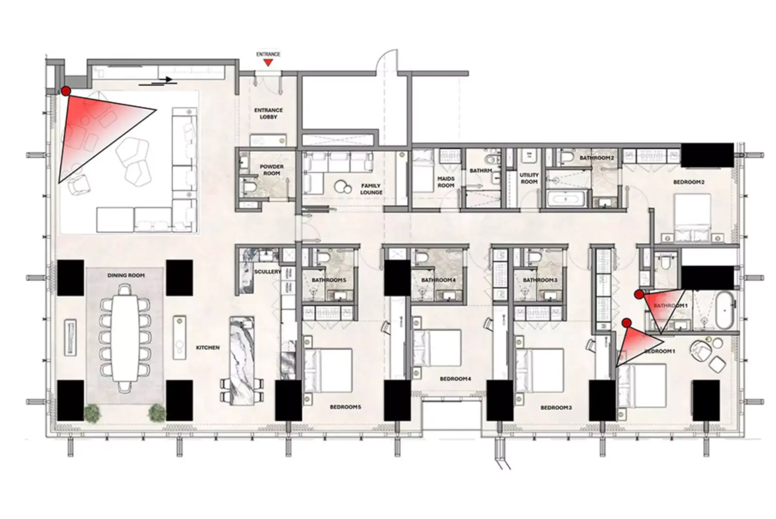 Floor plan for Type A
