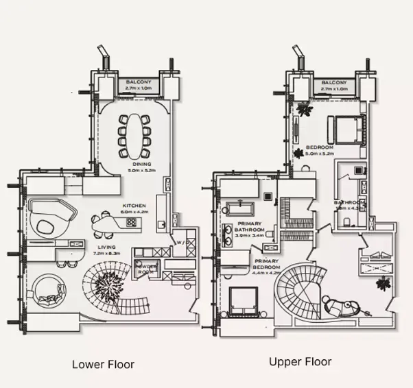 Floor plan for Type A