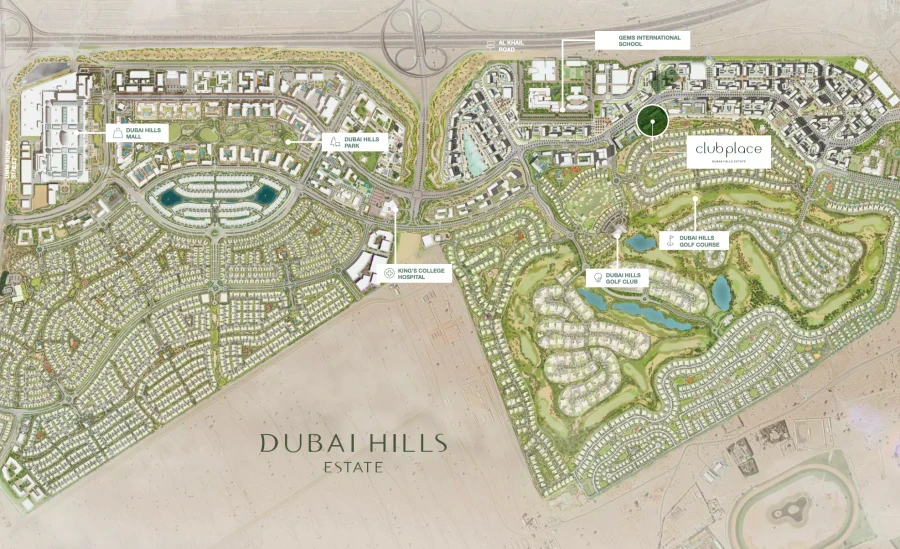 Club Place master plan