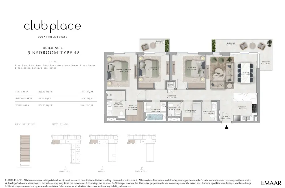Floor plan for Type 4A