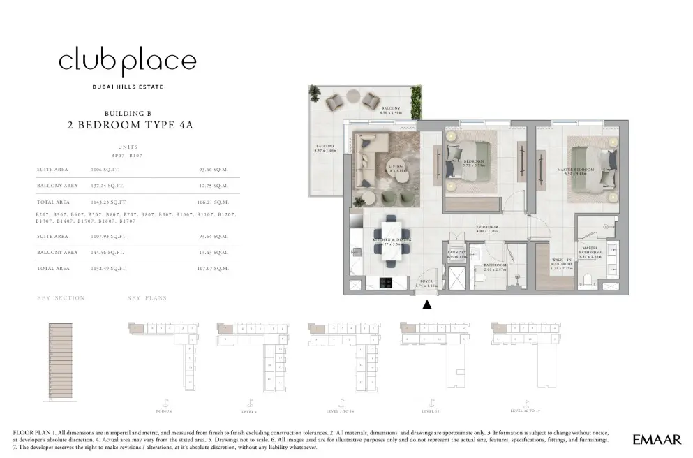 Floor plan for Type 4A
