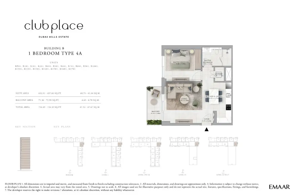 Floor plan for Type 4A
