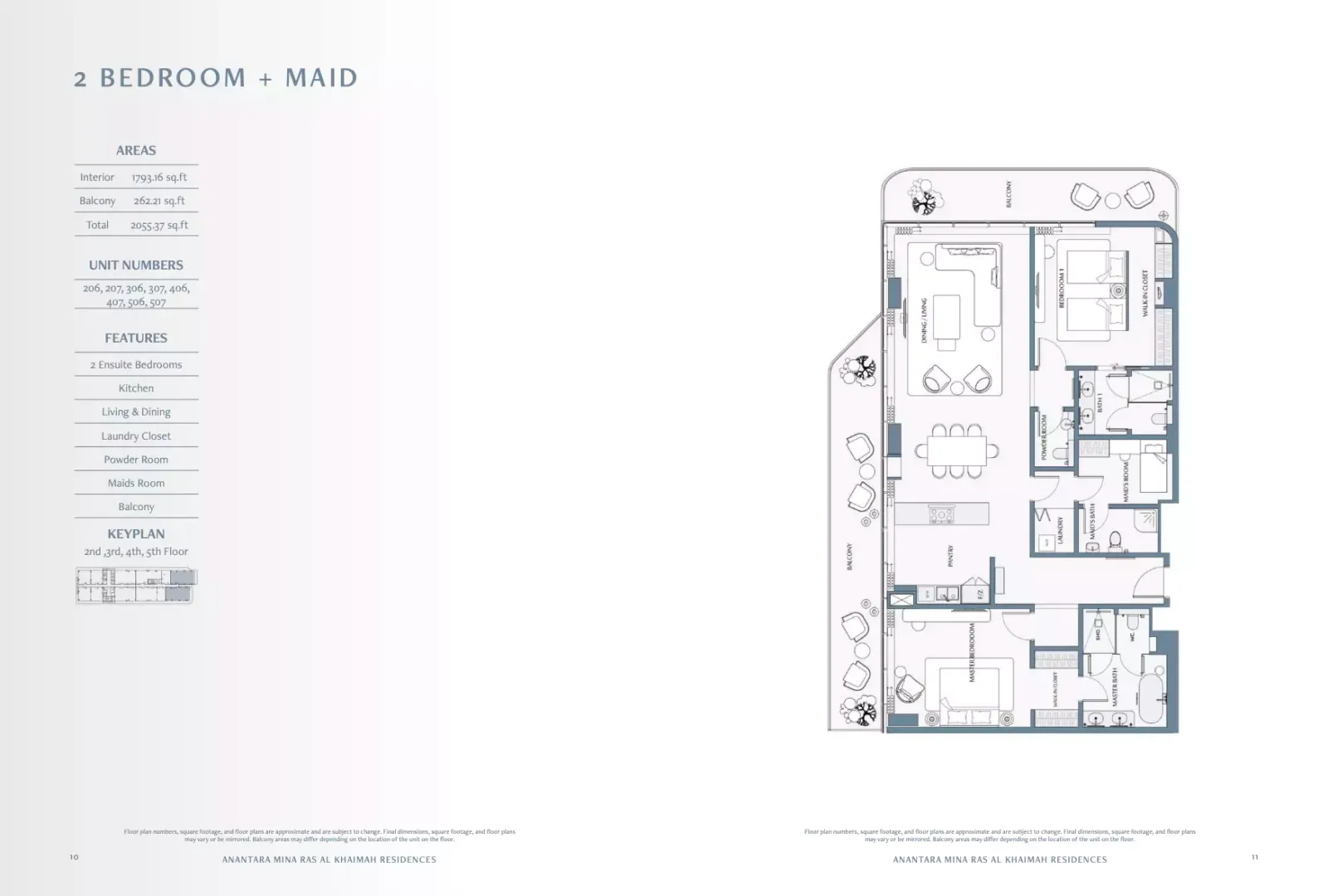 Floor plan for Type C