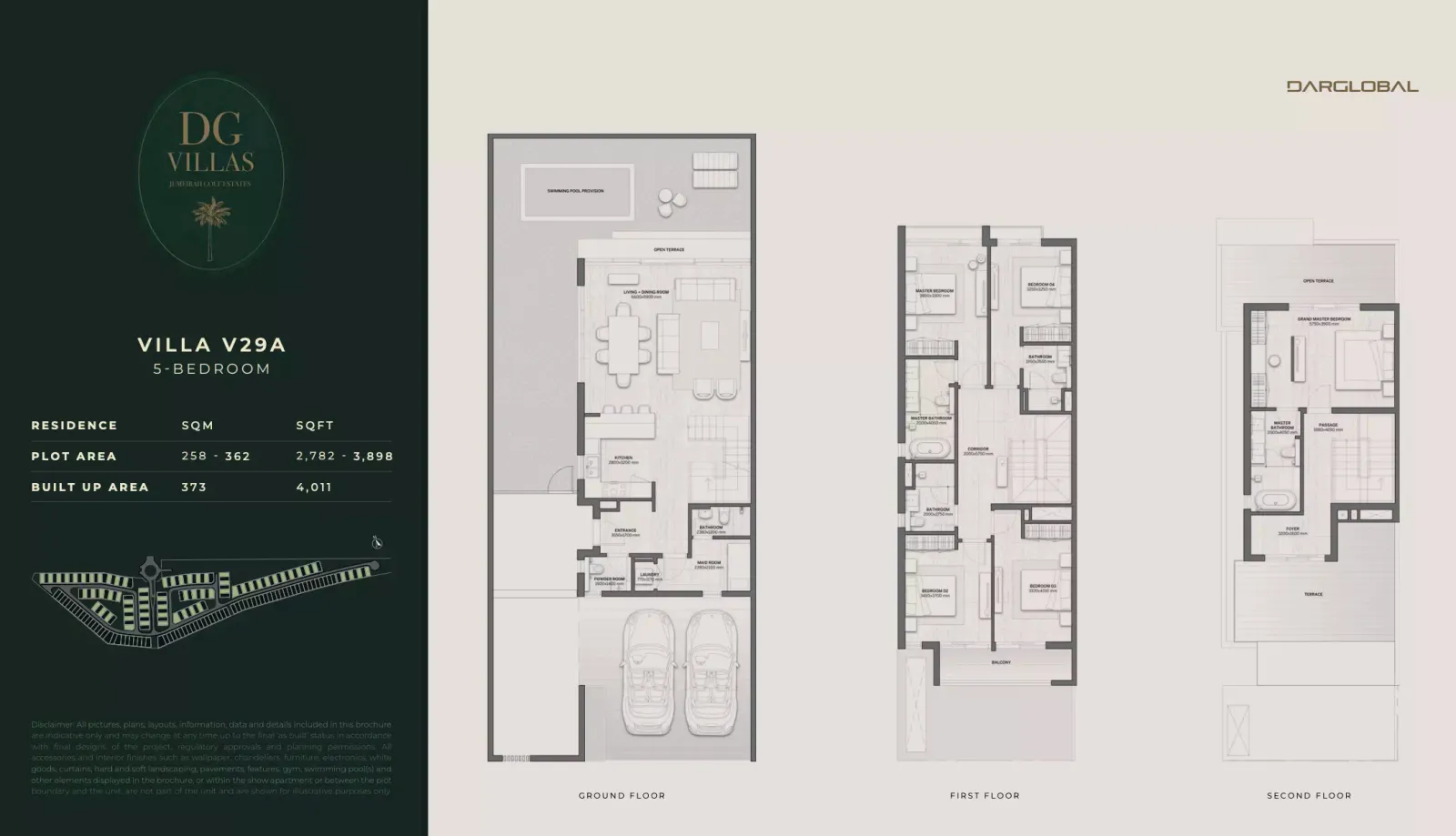 Floor plan for V29A