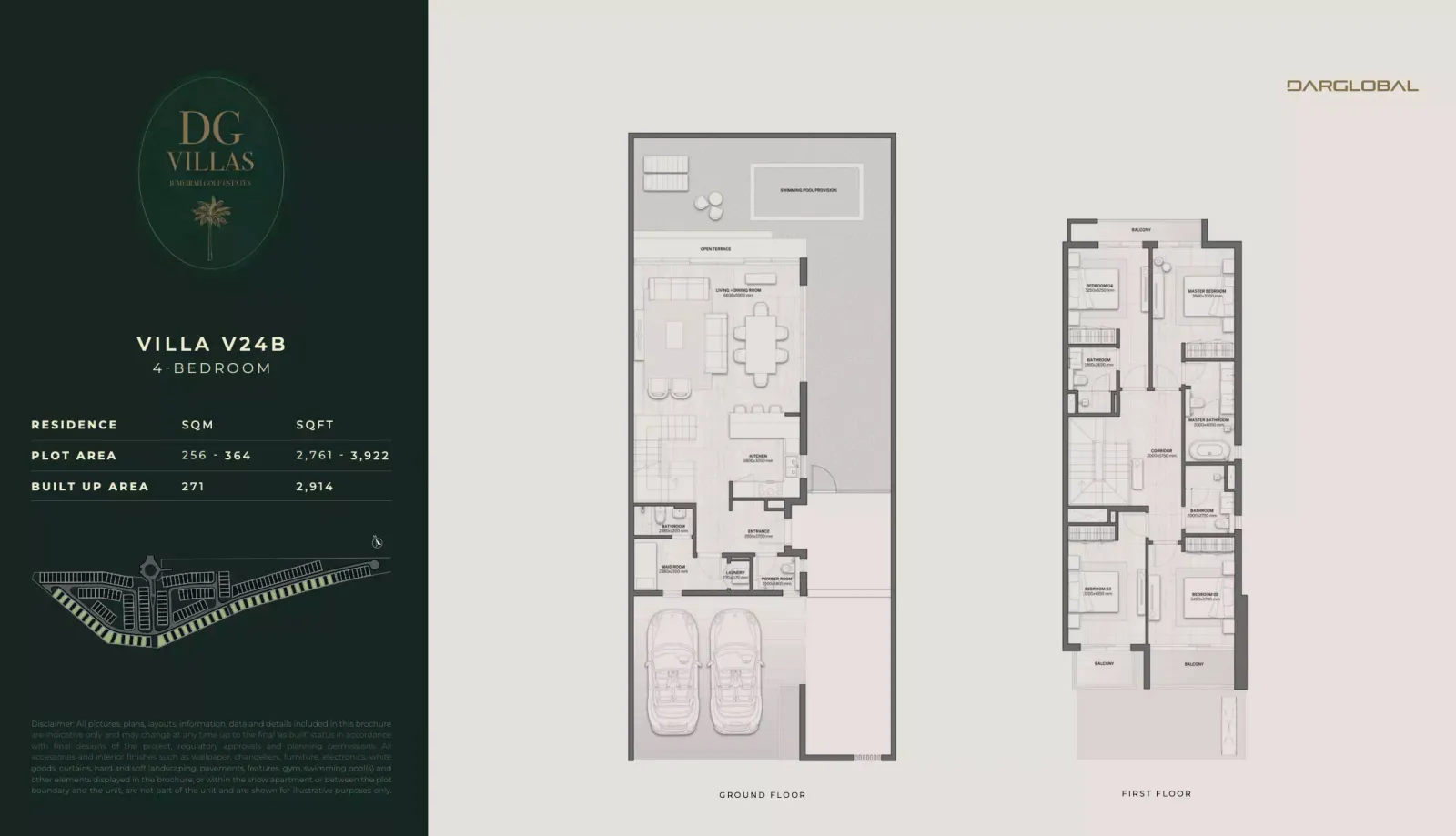 Floor plan for V24B