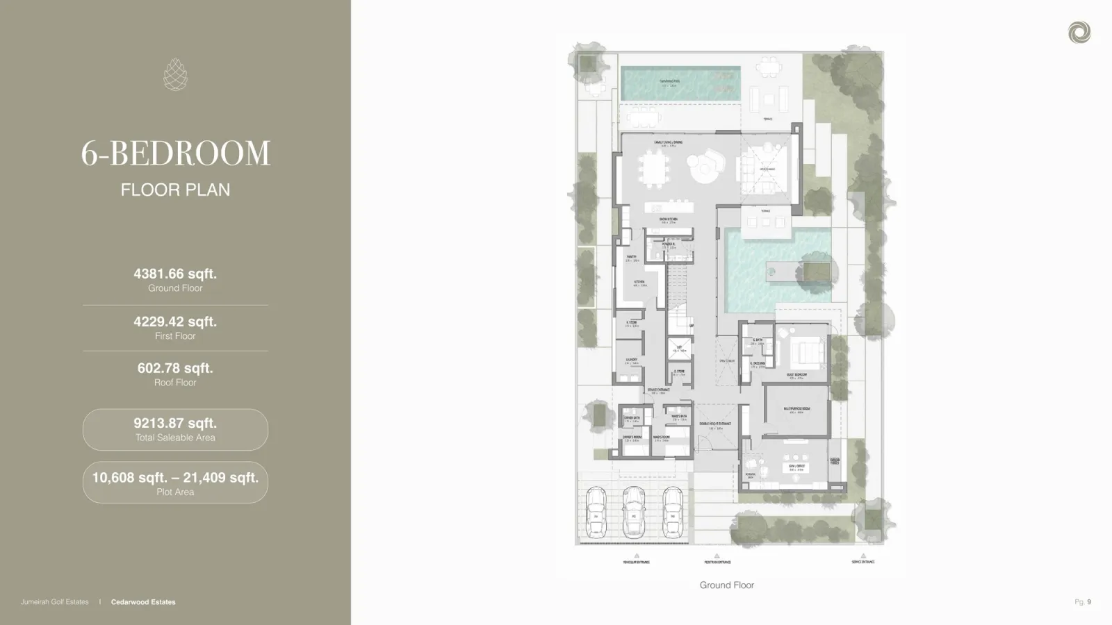 Floor plan for Type 1