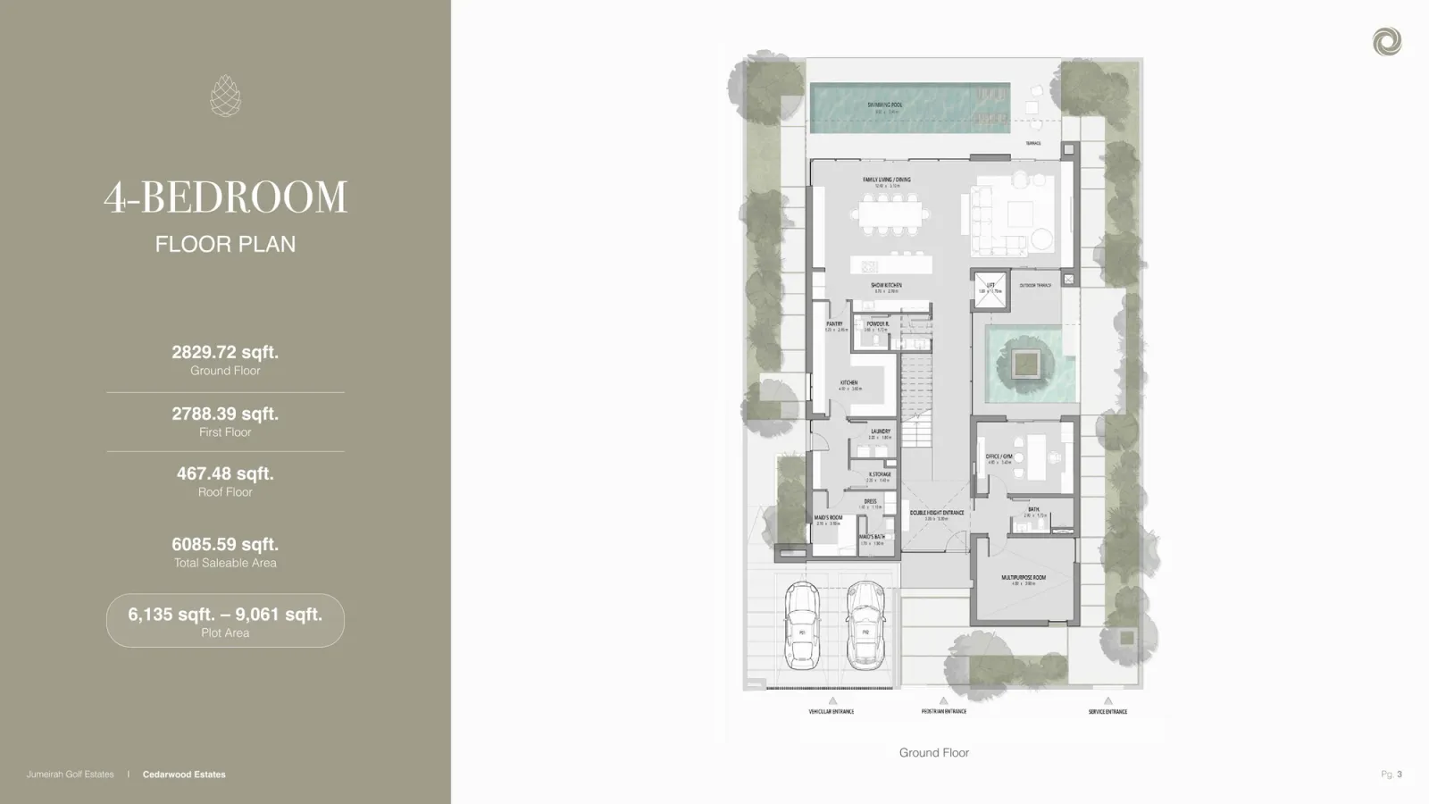 Floor plan for Type 1