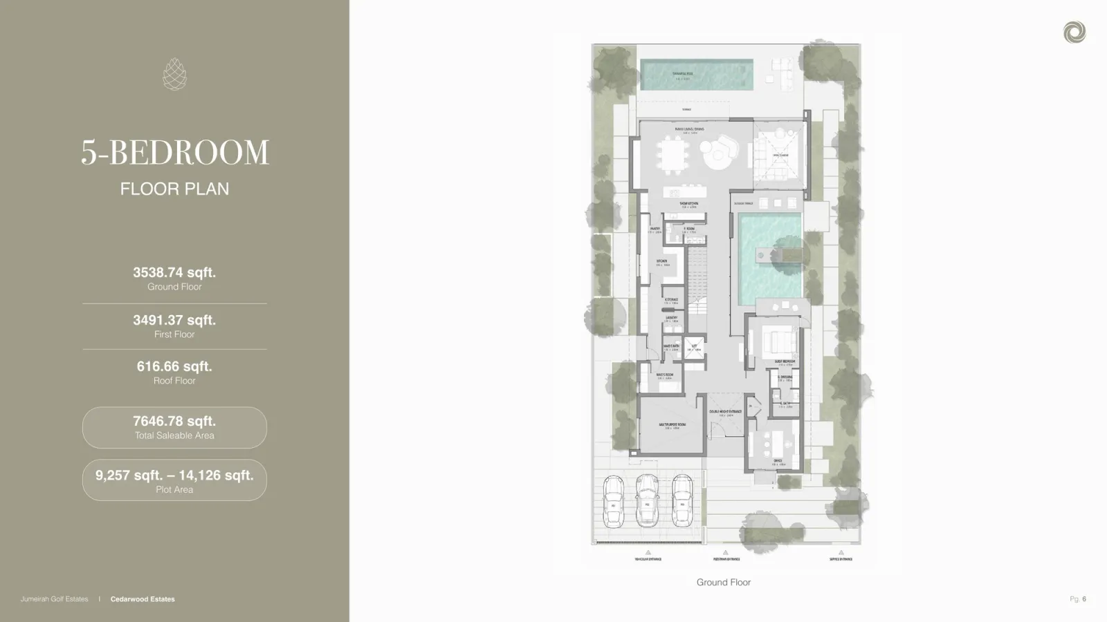Floor plan for Type 1