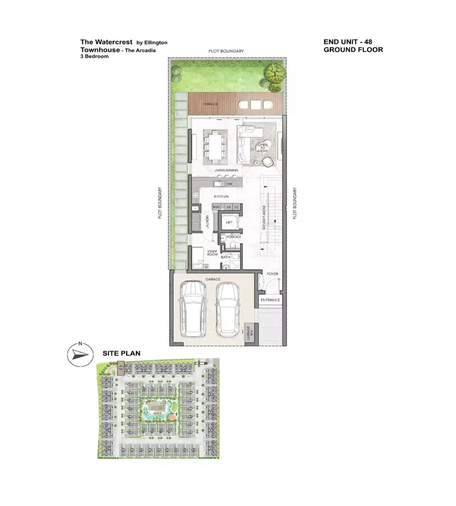 Floor plan for Type 54