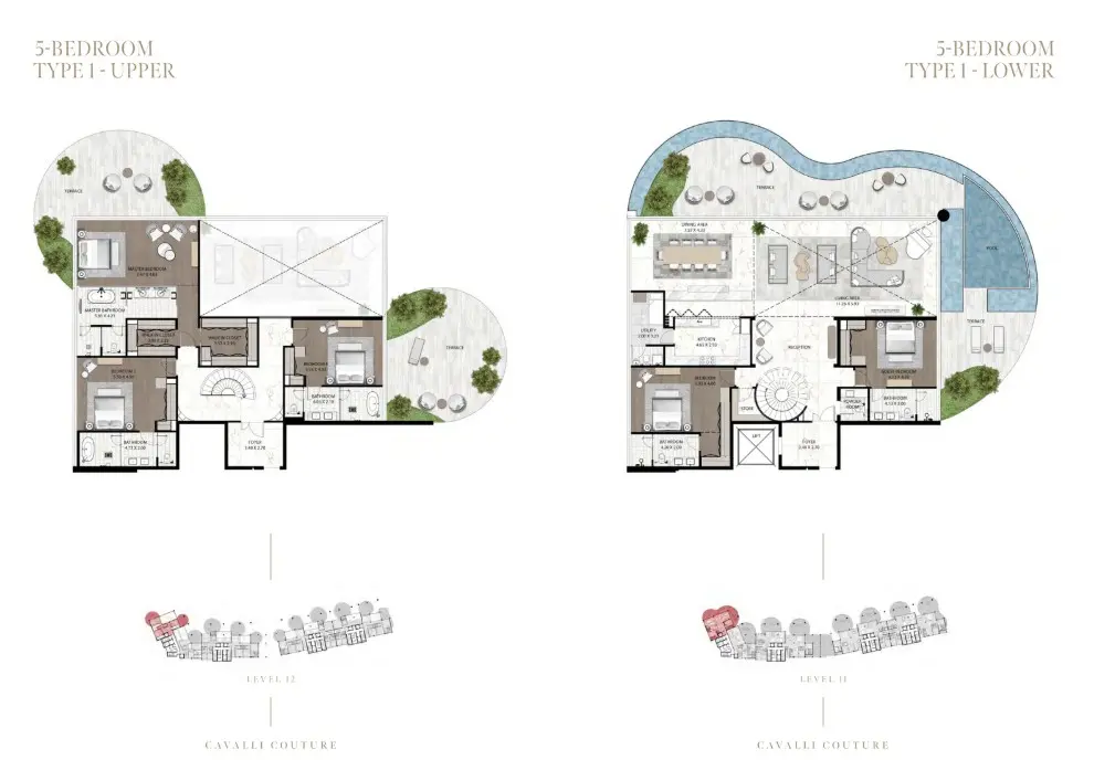 Floor plan for Type 1