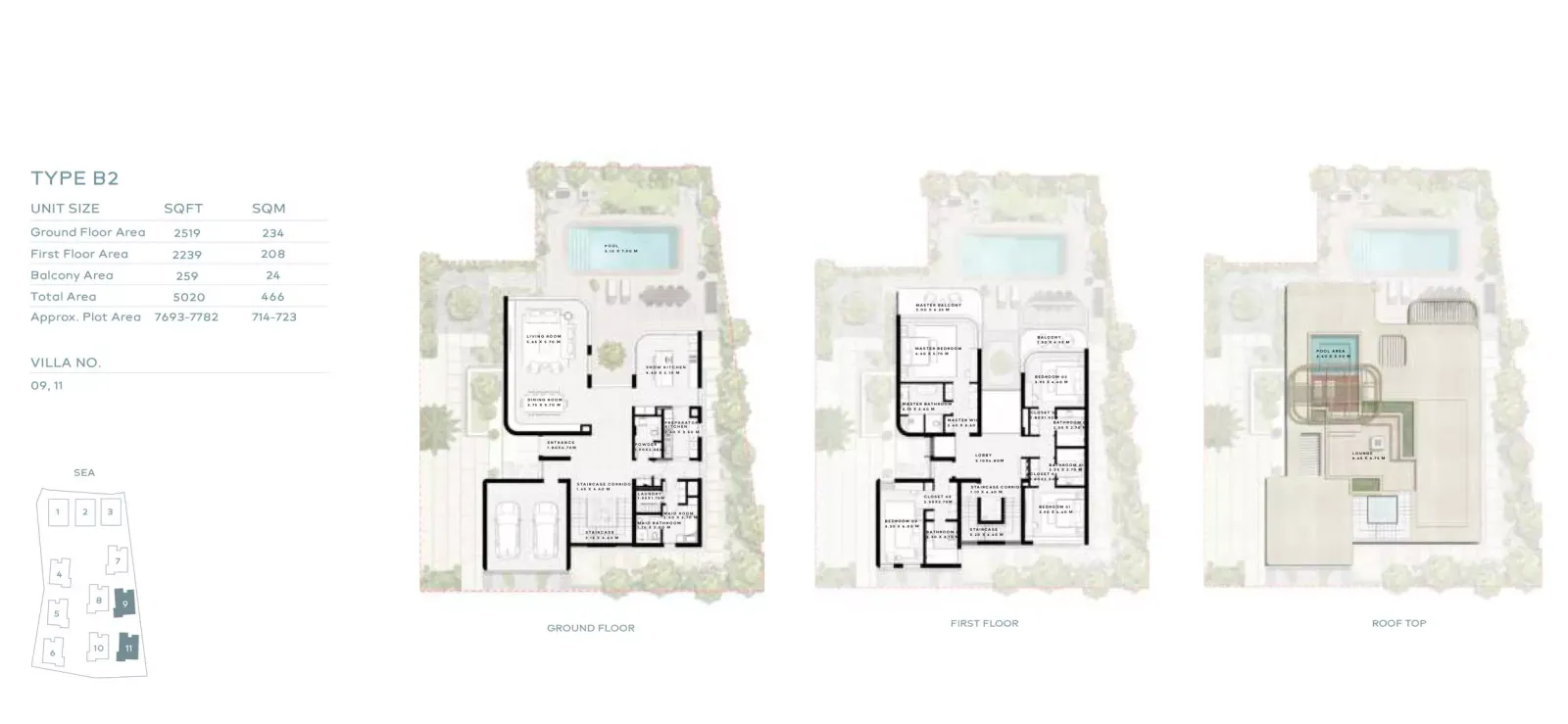 Floor plan for Type B2