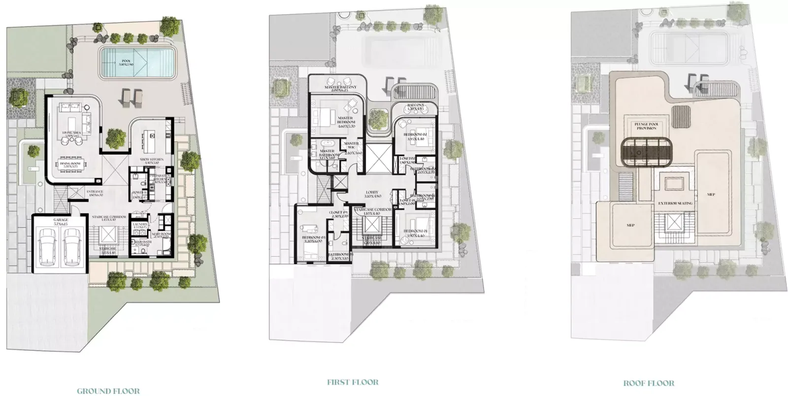 Floor plan for Type C