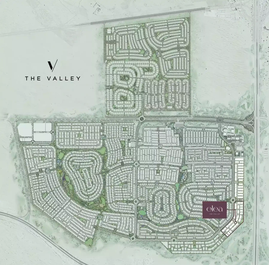 Elea at The Valley master plan