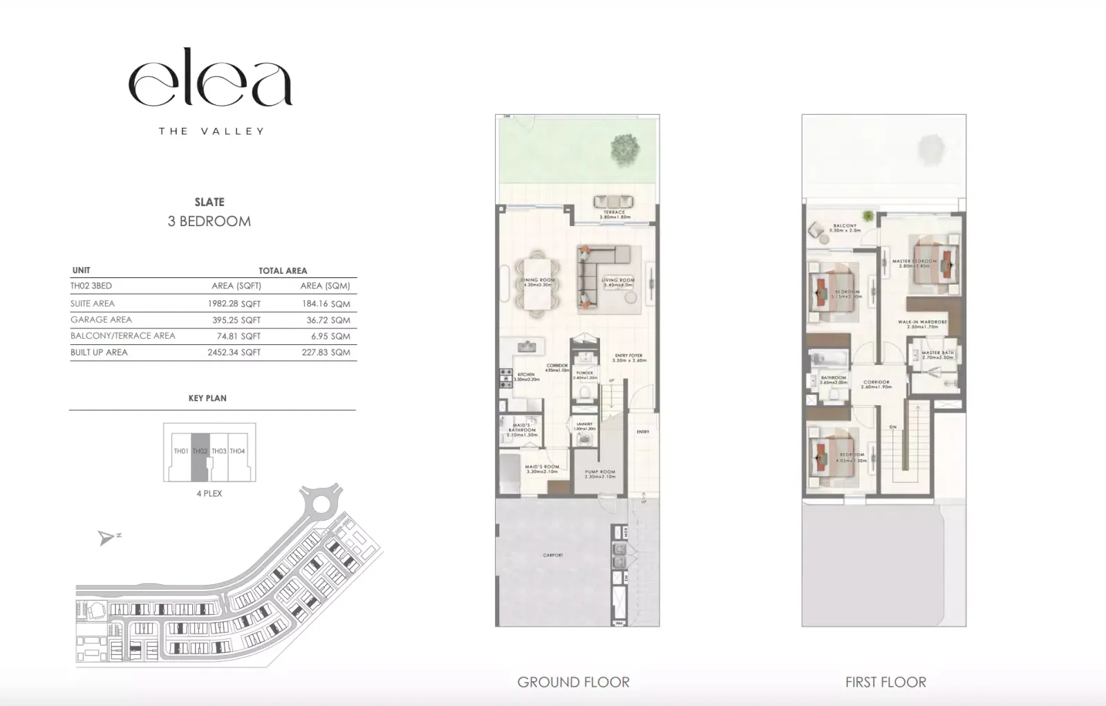 Floor plan for SLATE 1