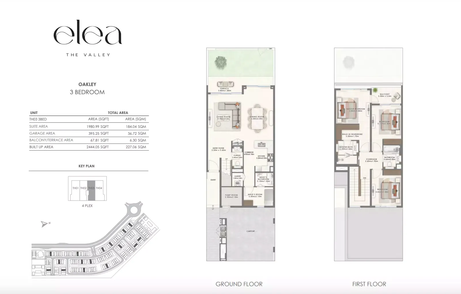 Floor plan for OAKLEY 2