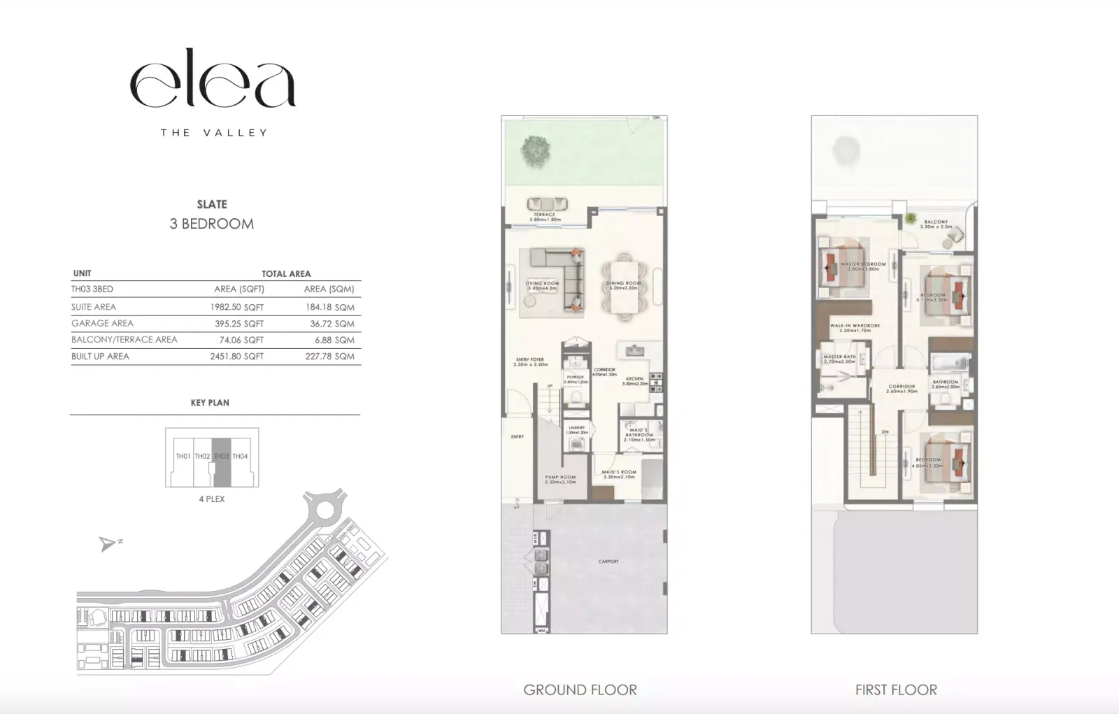 Floor plan for SLATE 1