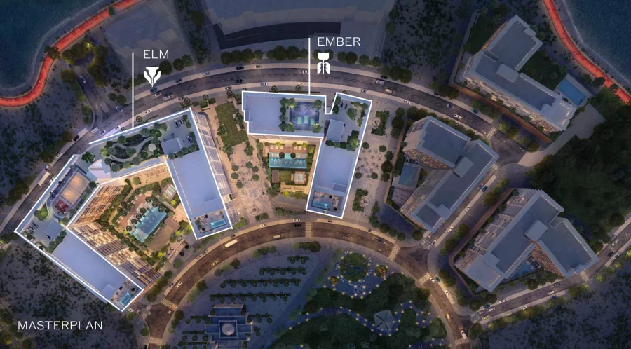 Ember Park Five by Deyaar master plan