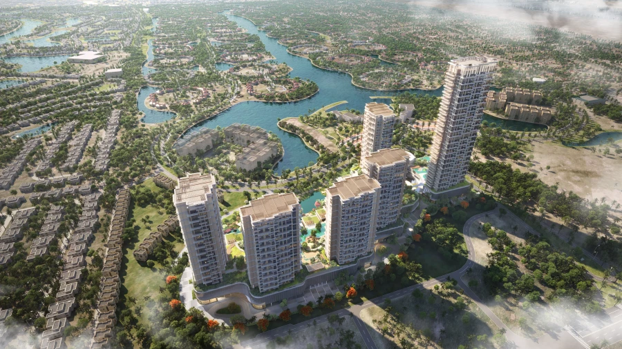 The West Residence at Serenia District by Palma Holding master plan