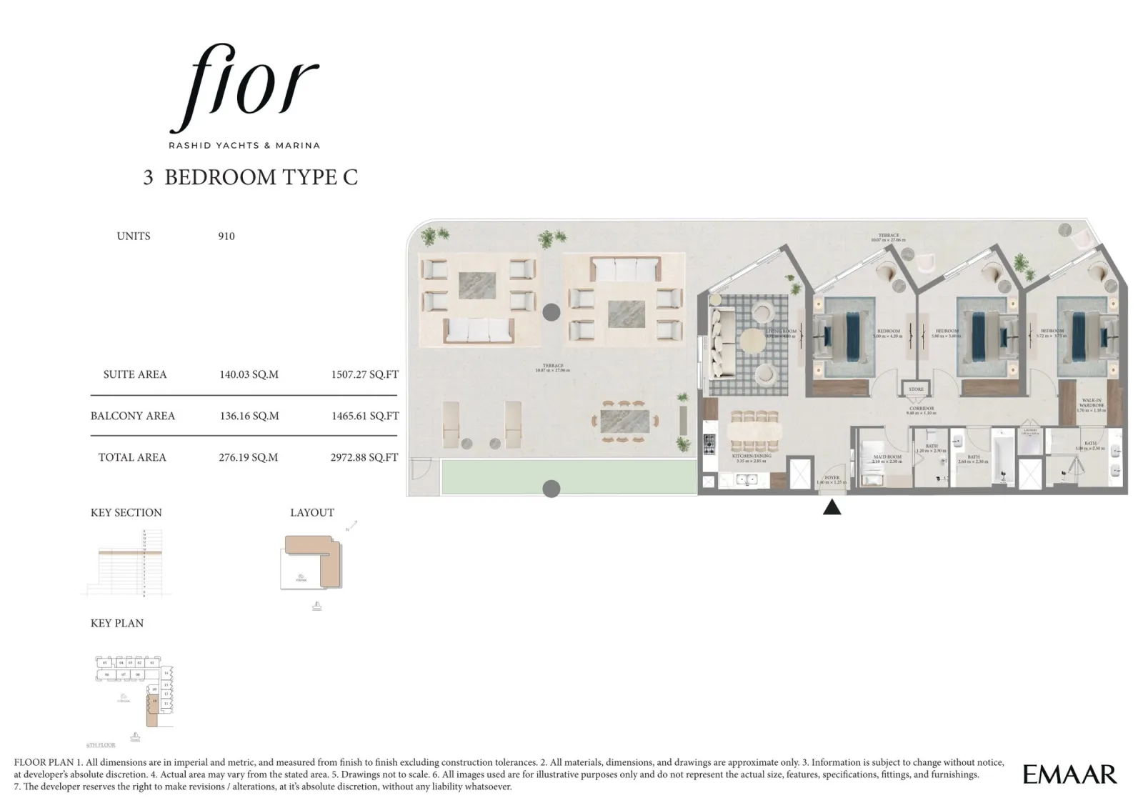 Floor plan for Type C