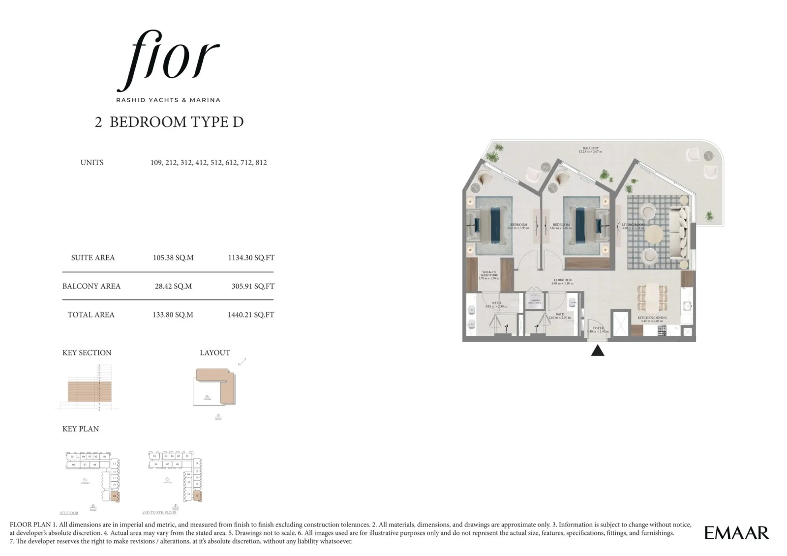 Floor plan for Type D