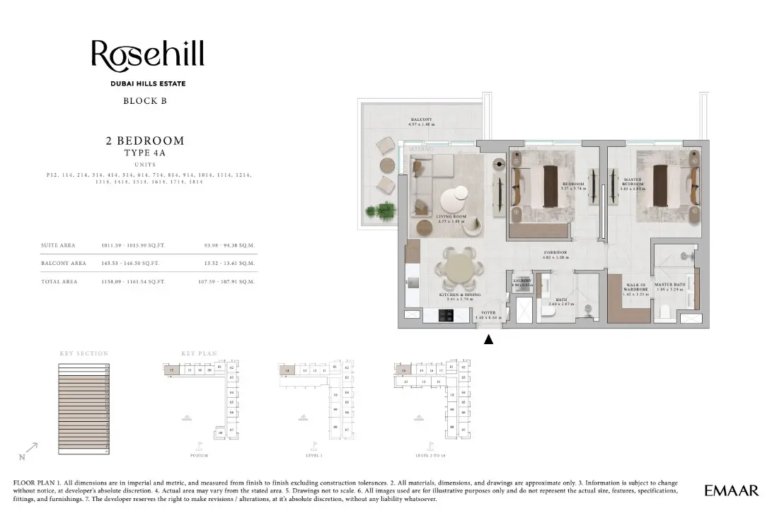 Floor plan for Type 4A