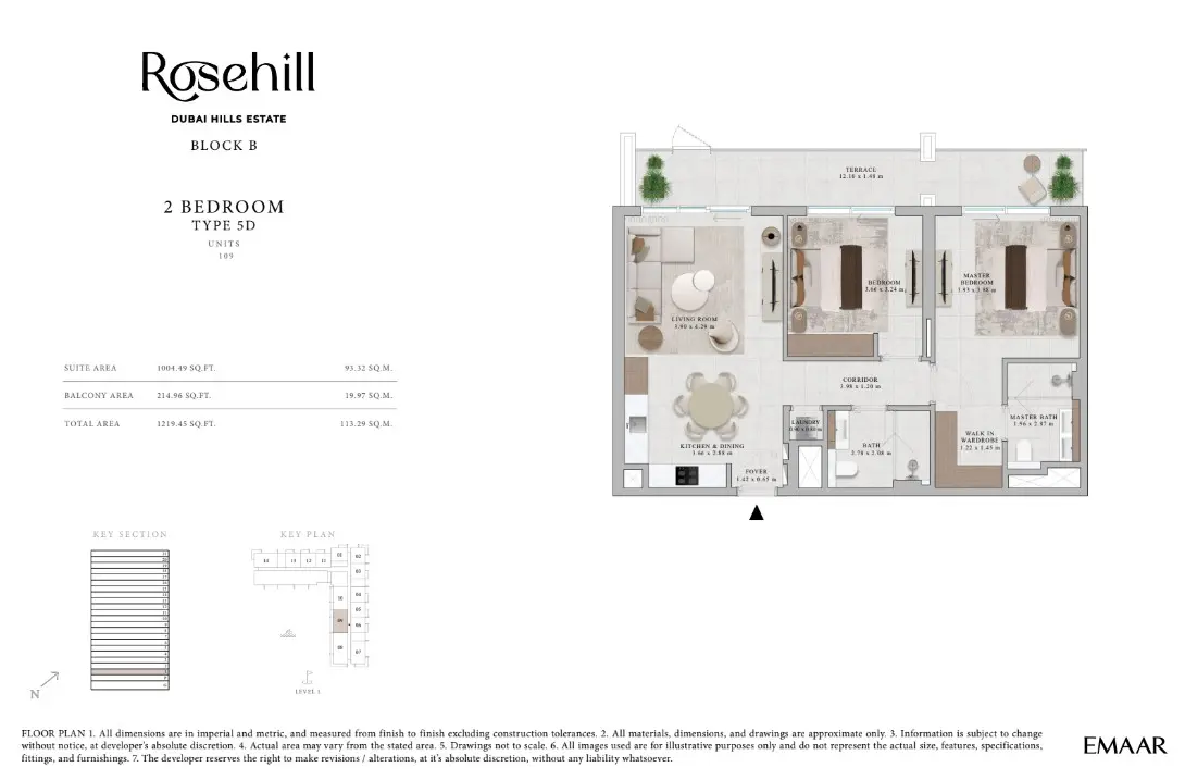 Floor plan for Type 5D