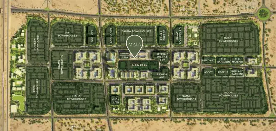 Ayala by Nshama master plan