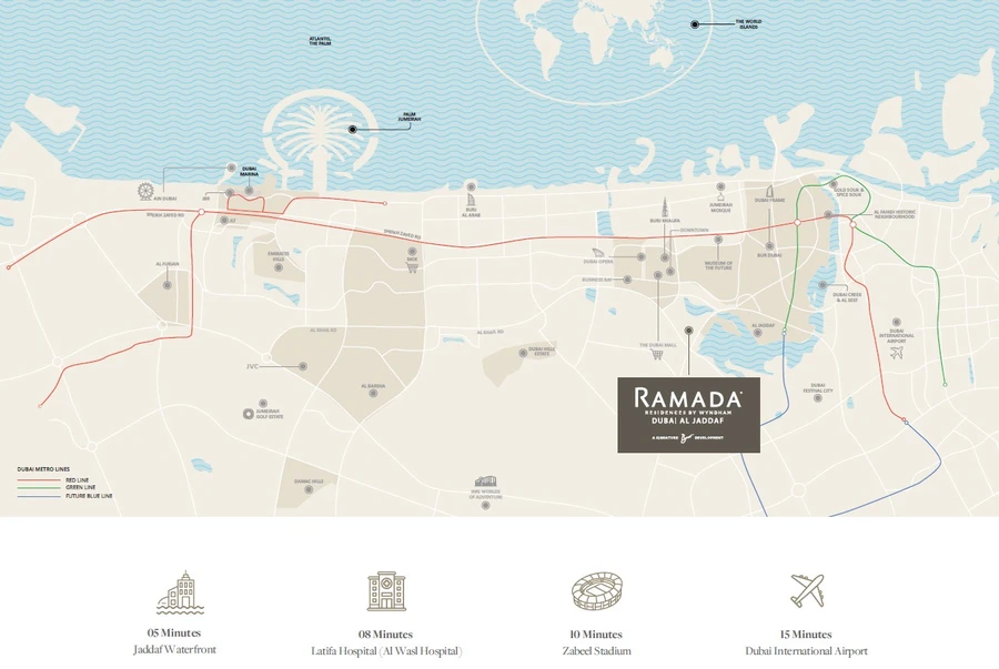 Ramada Residences by Wyndham master plan