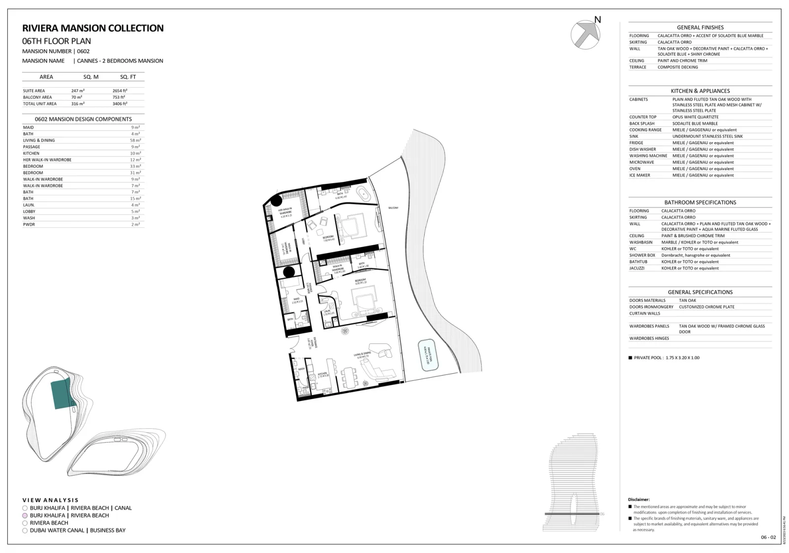 Floor plan for Type 0602